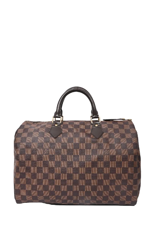 Louis Vuitton 2009 Damier Ebene Speedy 35