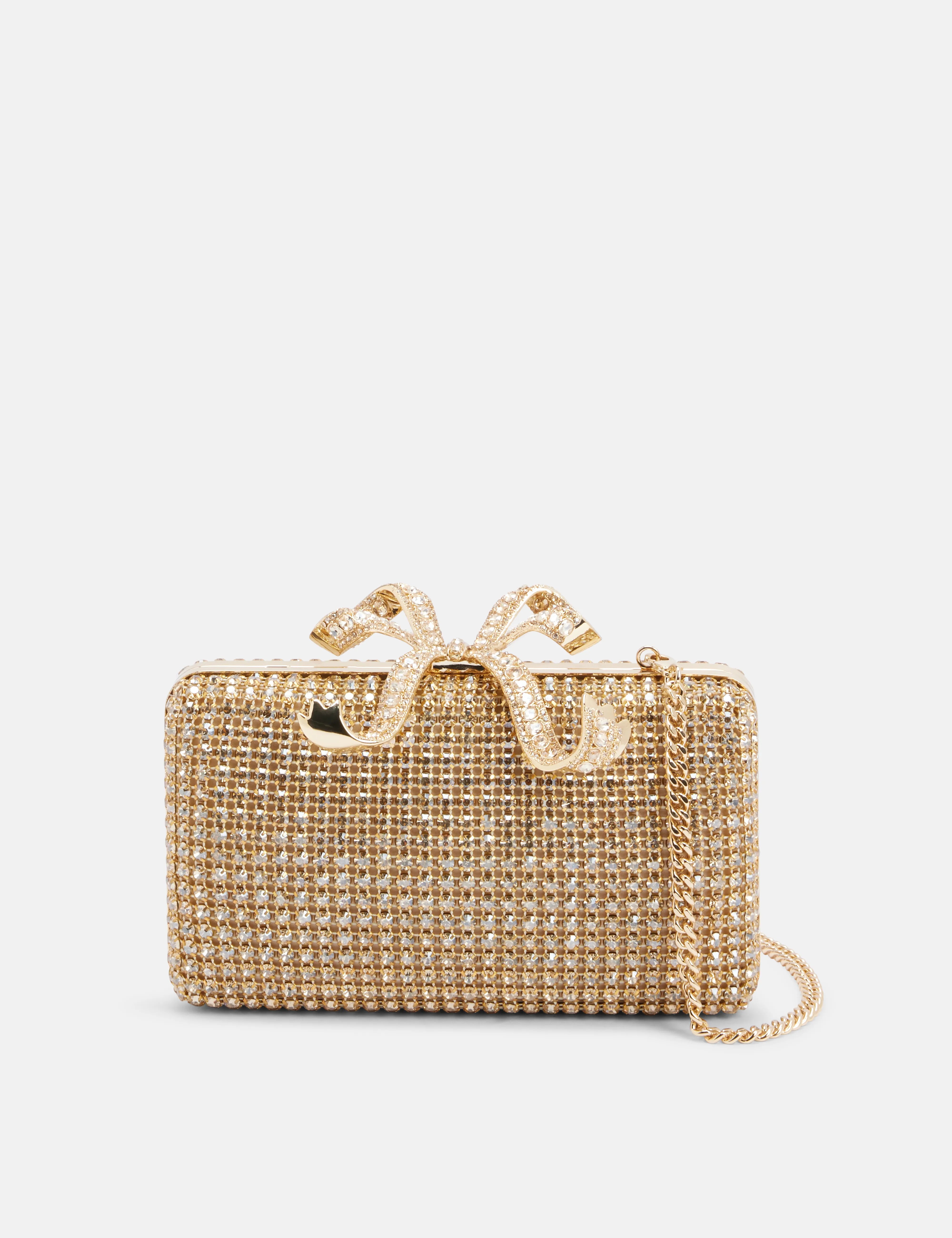 Crystal Box Clutch Bag