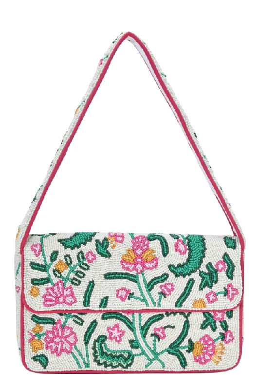 Bead & Bloom Shoulder Bag