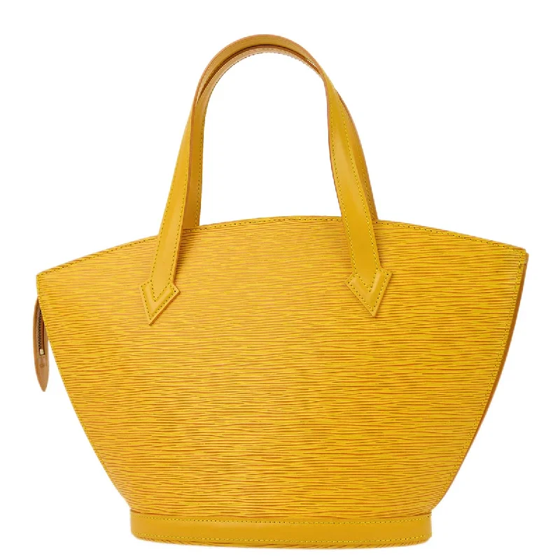 Louis Vuitton 1996 Yellow Epi Saint Jacques Tote Handbag M52279